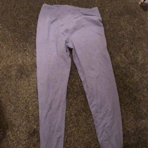 Heathered solid color lularoe leggings OS